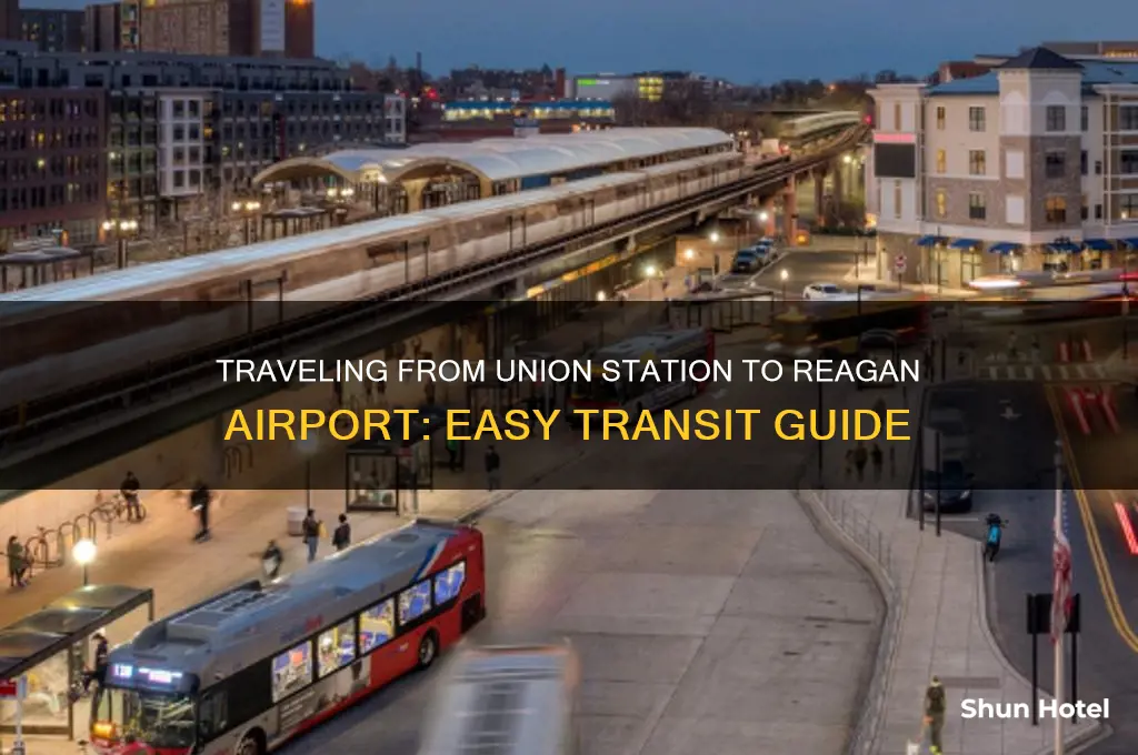 how to get to reagan airport from union station