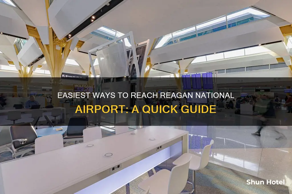 how to get to reagan national airport