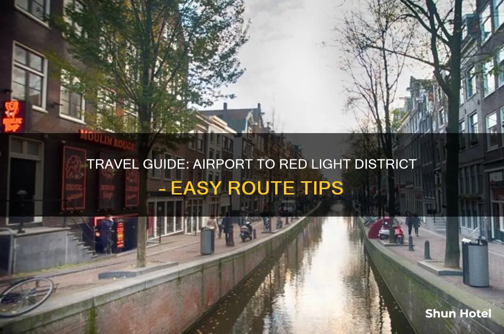 how to get to red light district from airport