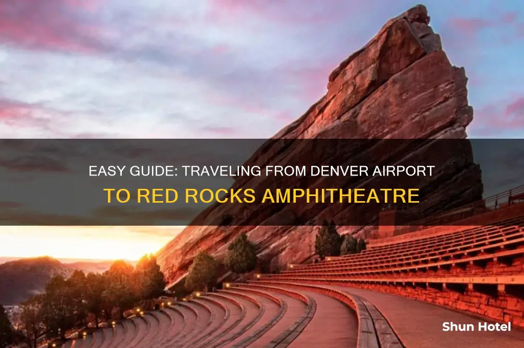 how to get to red rocks from airport