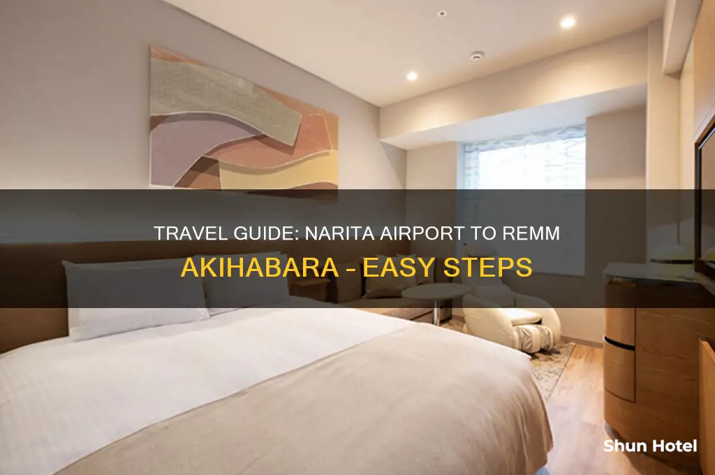 how to get to remm akihabara from narita airport