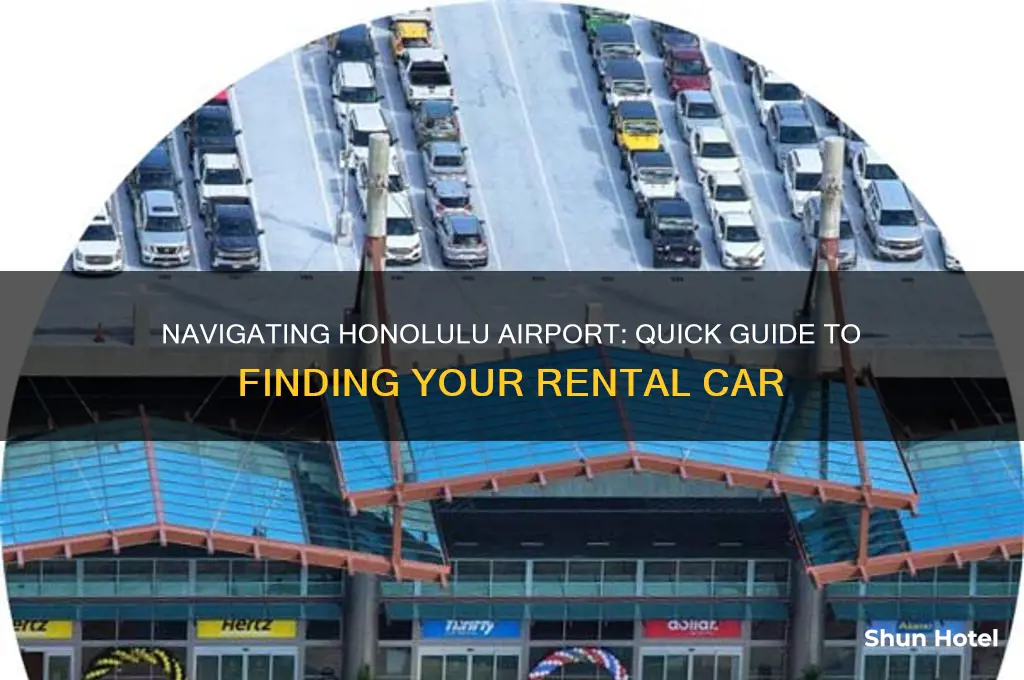 how to get to rental car at honolulu airport