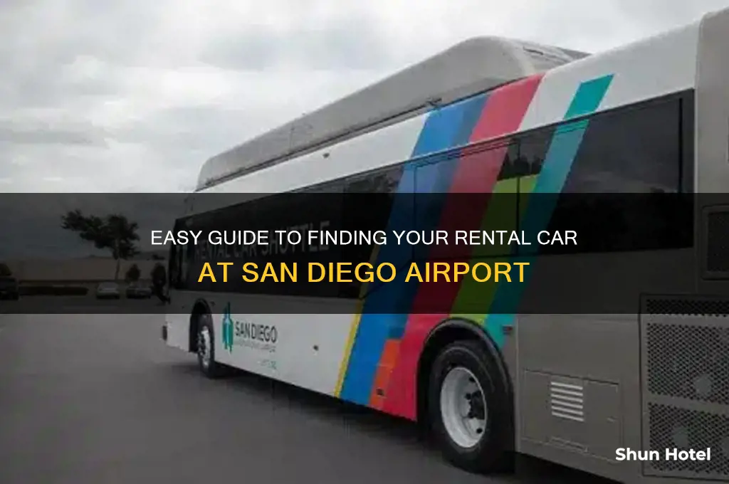 how to get to rental car san diego airport