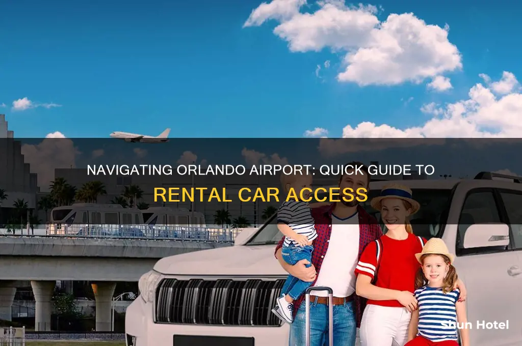 how to get to rental cars at orlando airport