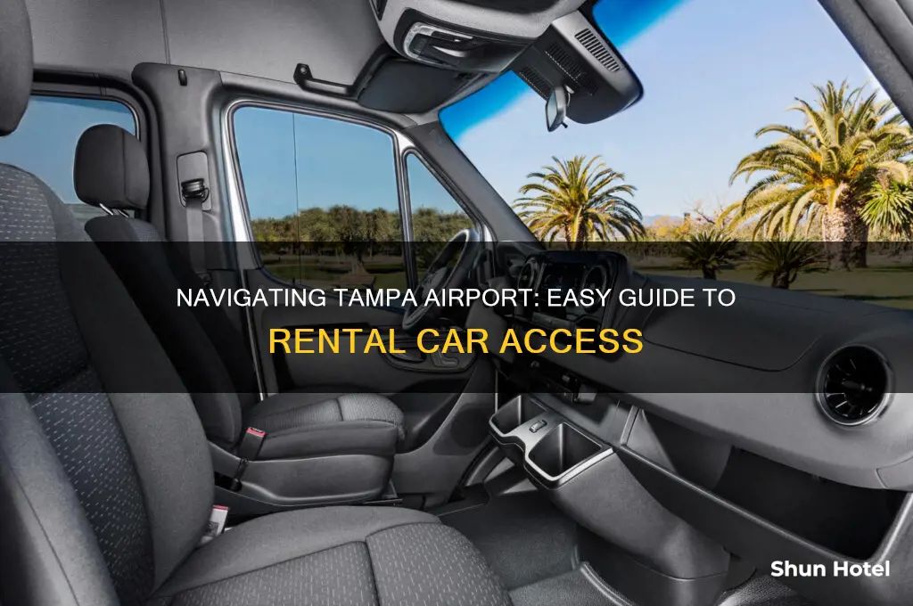 how to get to rental cars at tampa airport