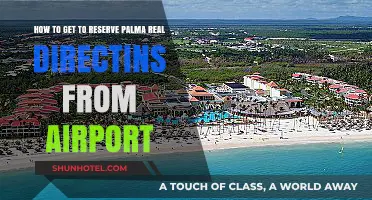 Easy Directions to Reserve Palma Real from the Airport