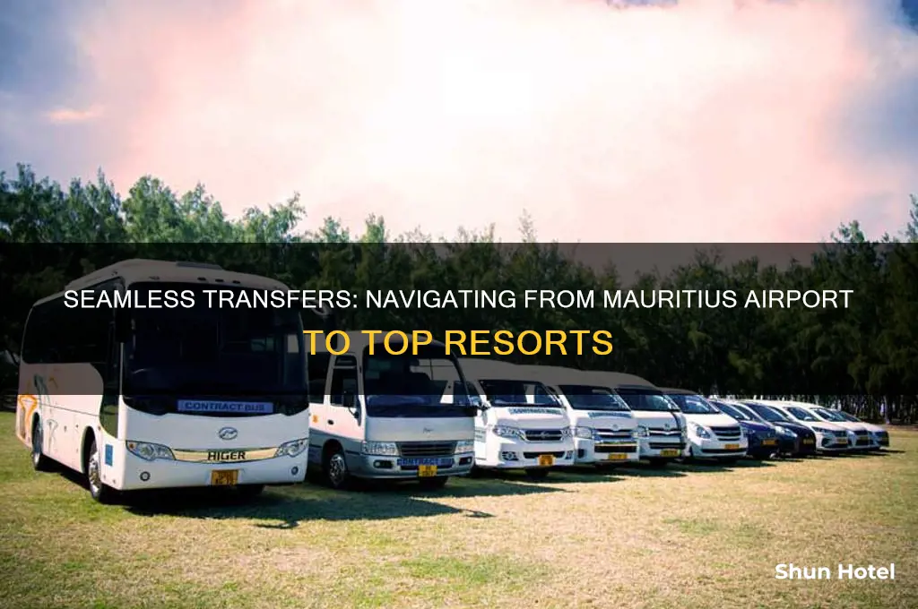 how to get to resorts from mauritus airport