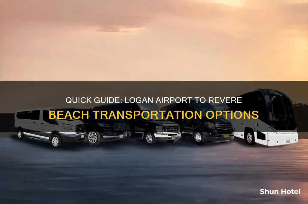 how to get to revere beach from logan airport