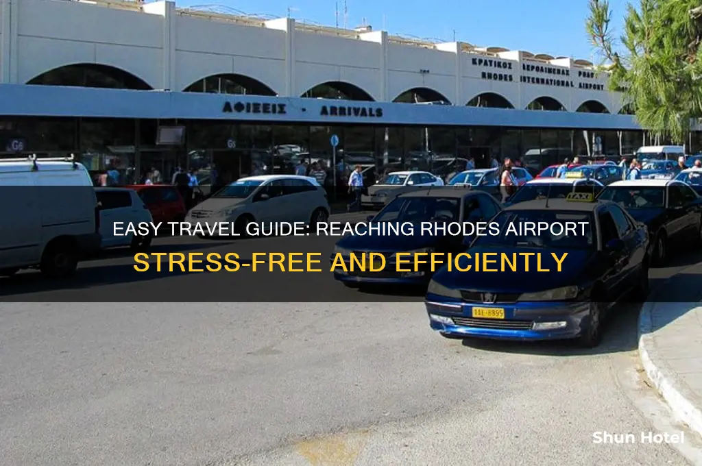 how to get to rhodes airport
