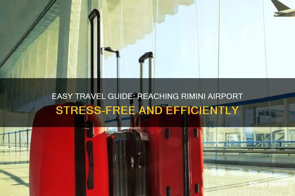 how to get to rimini airport