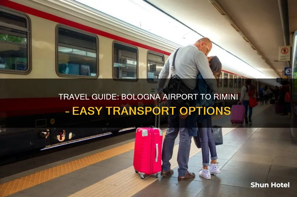 how to get to rimini from bologna airport