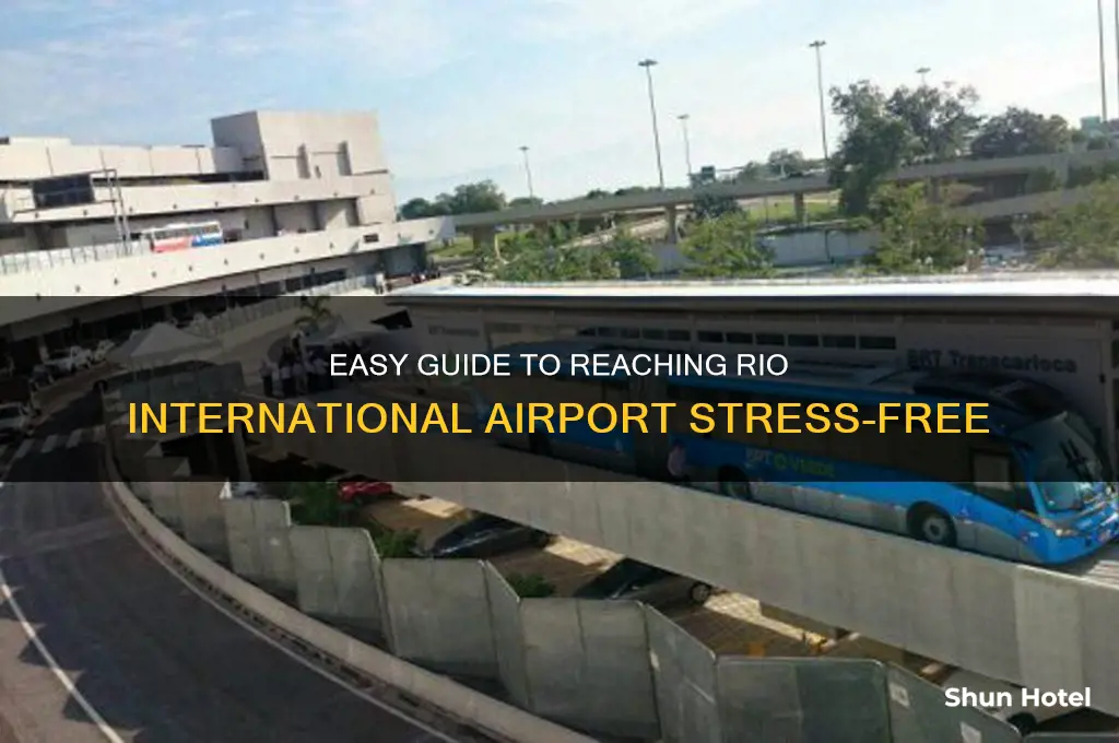 how to get to rio international airport