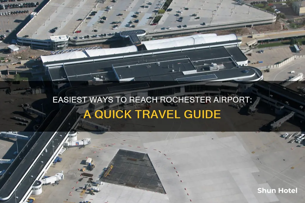 how to get to rochester airport