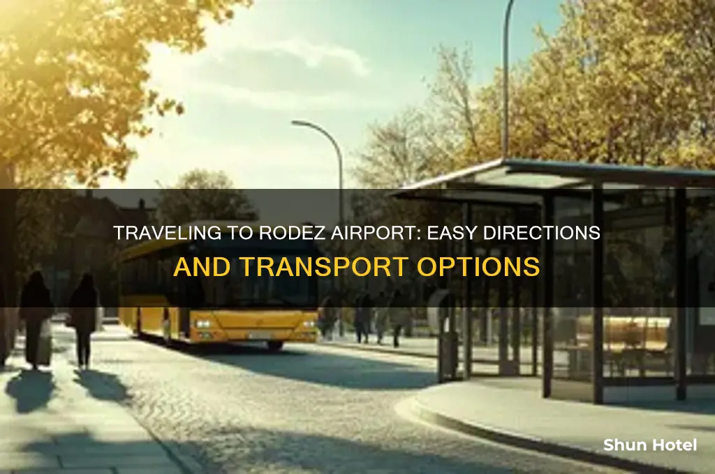 how to get to rodez airport