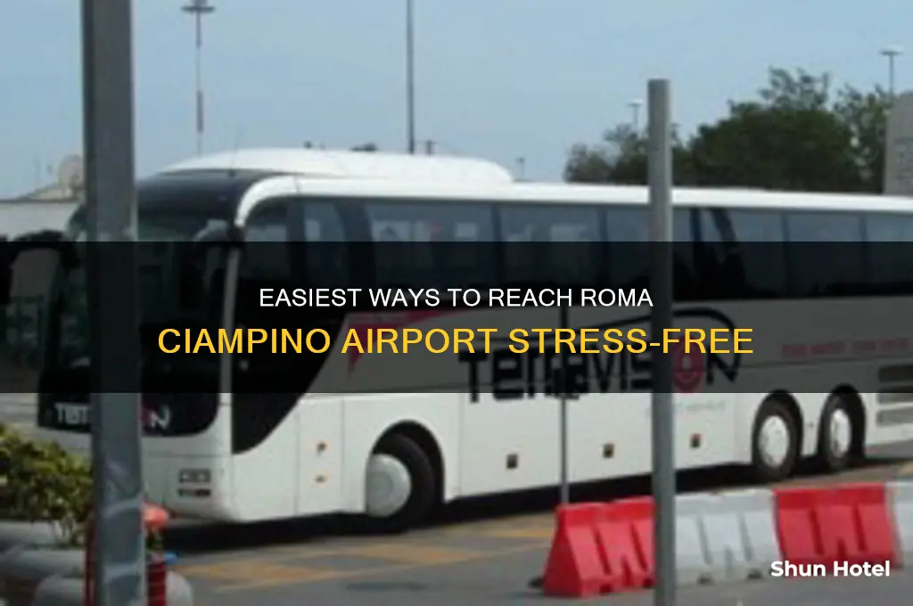 how to get to roma ciampino airport