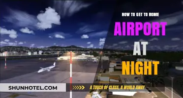 Nighttime Travel Guide: Smoothly Reach Rome Airport After Dark
