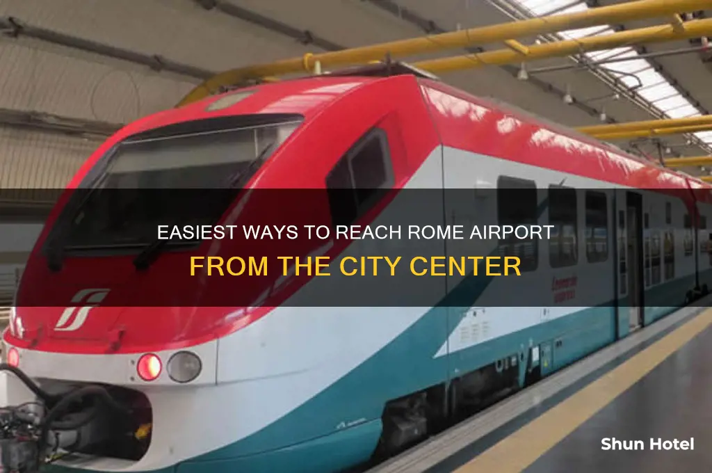 how to get to rome airport from city center