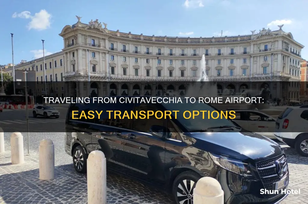 how to get to rome airport from civitavecchia