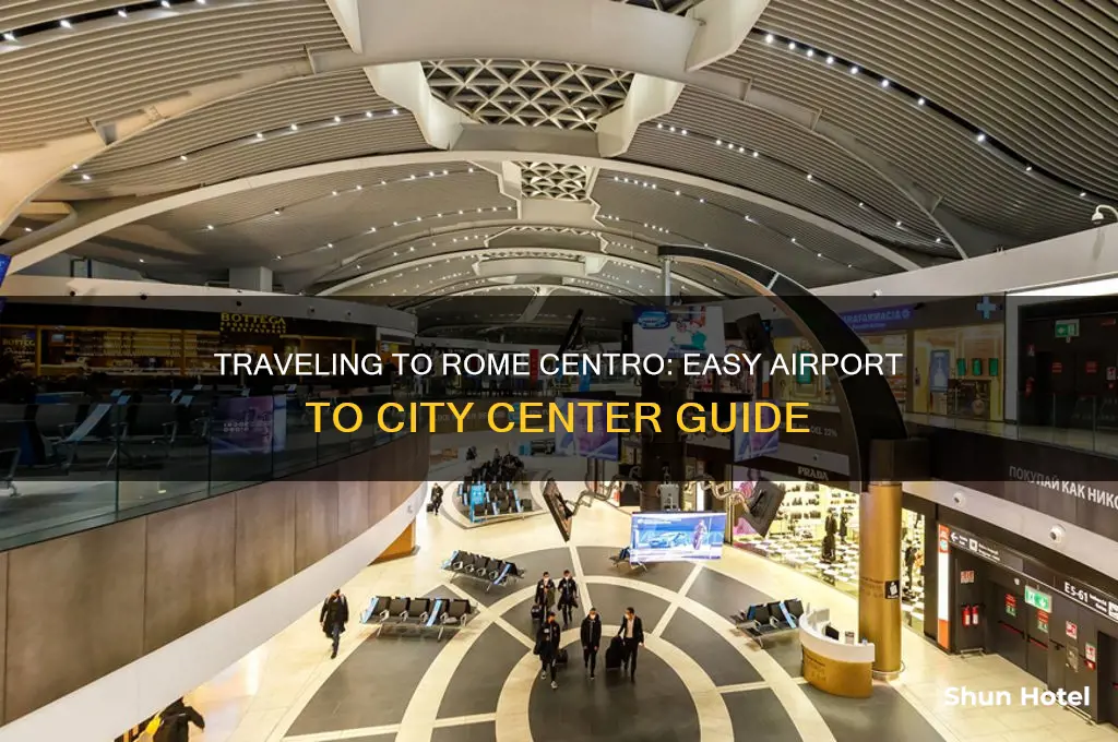 how to get to rome centro from airport