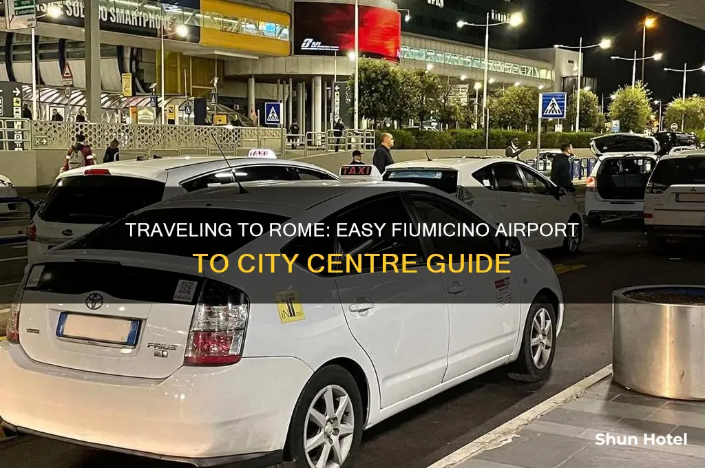how to get to rome city centre from fiumicino airport