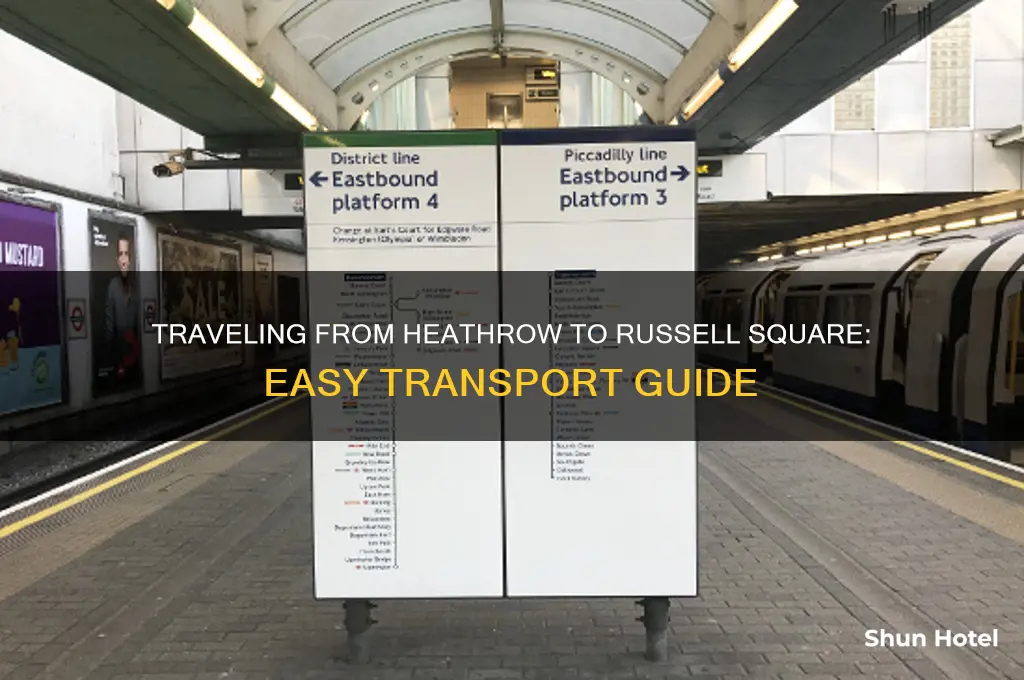 how to get to russell square from heathrow airport