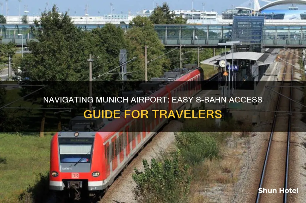 how to get to s bahn munich airport