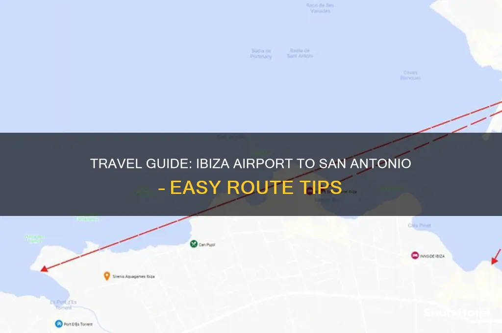 how to get to san antonio from ibiza airport