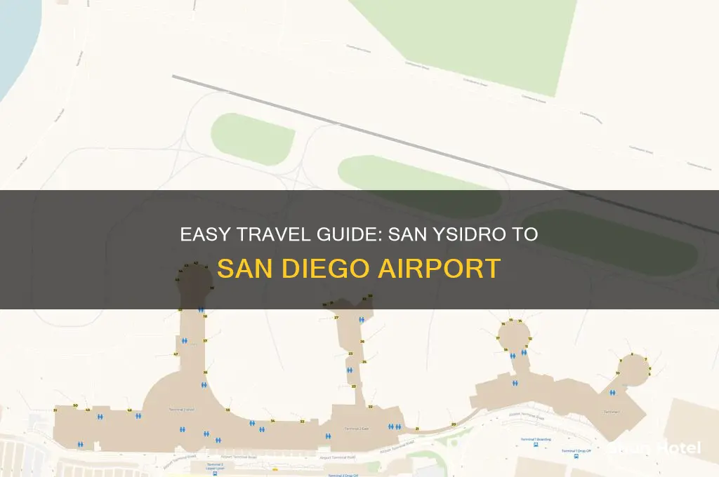 how to get to san diego airport from san ysidro