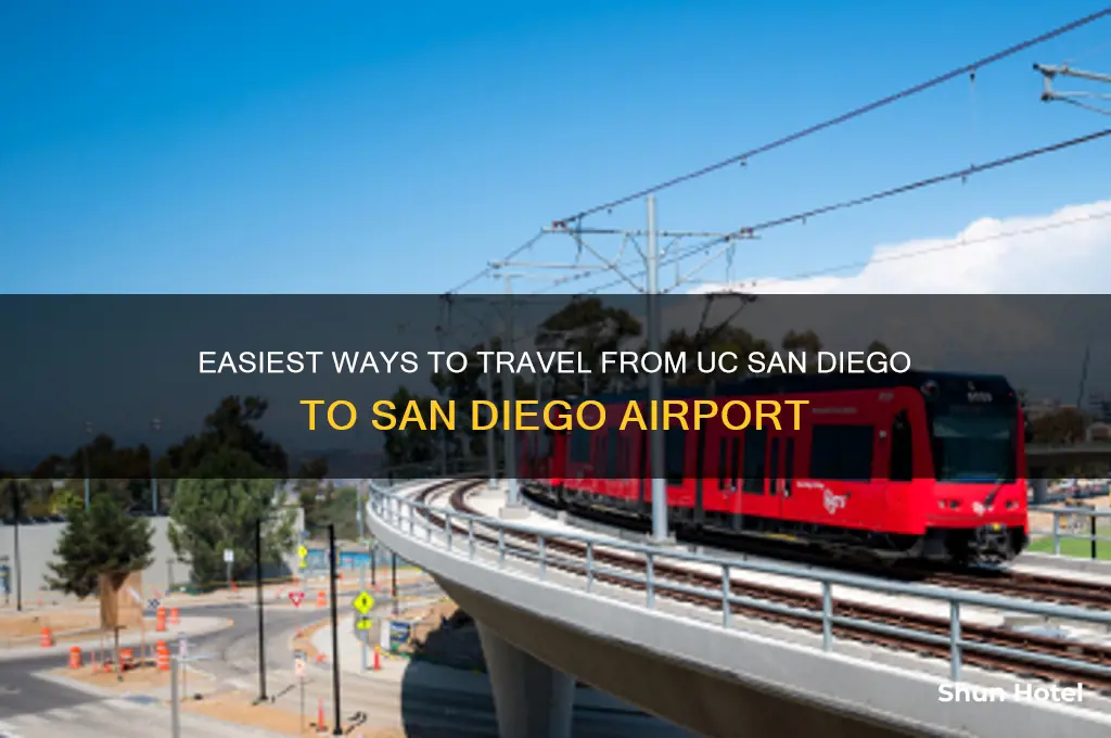 how to get to san diego airport from ucsd