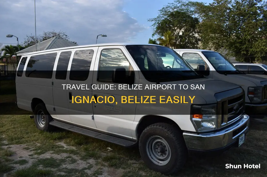 how to get to san ignacio belize from belize airport
