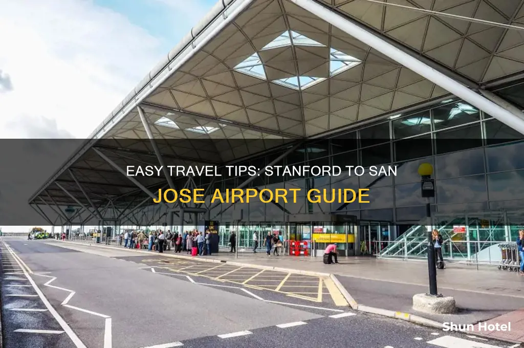 how to get to san jose airport from stanford