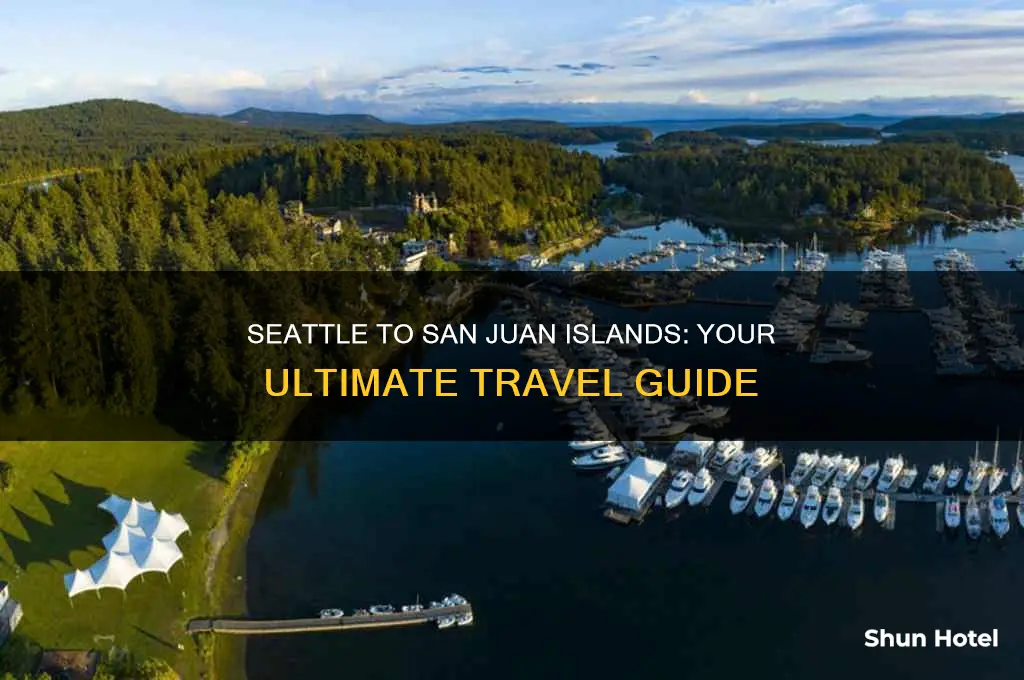 how to get to san juan islands from seattle airport