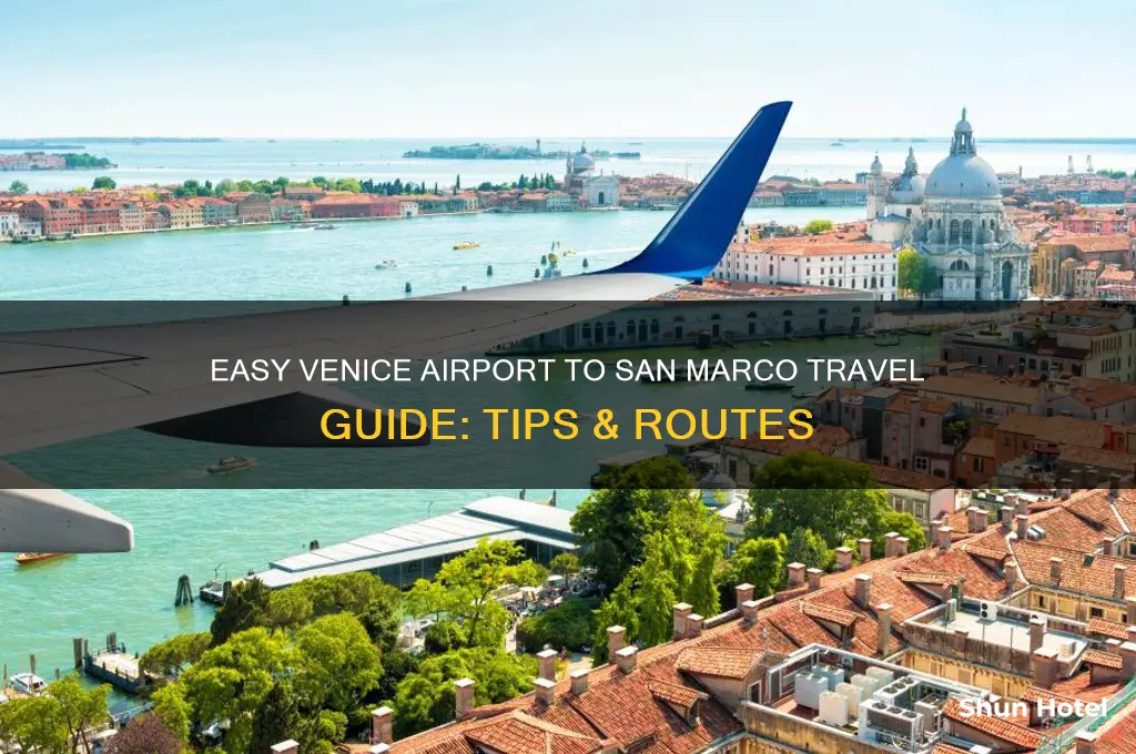 how to get to san marco from venice airport
