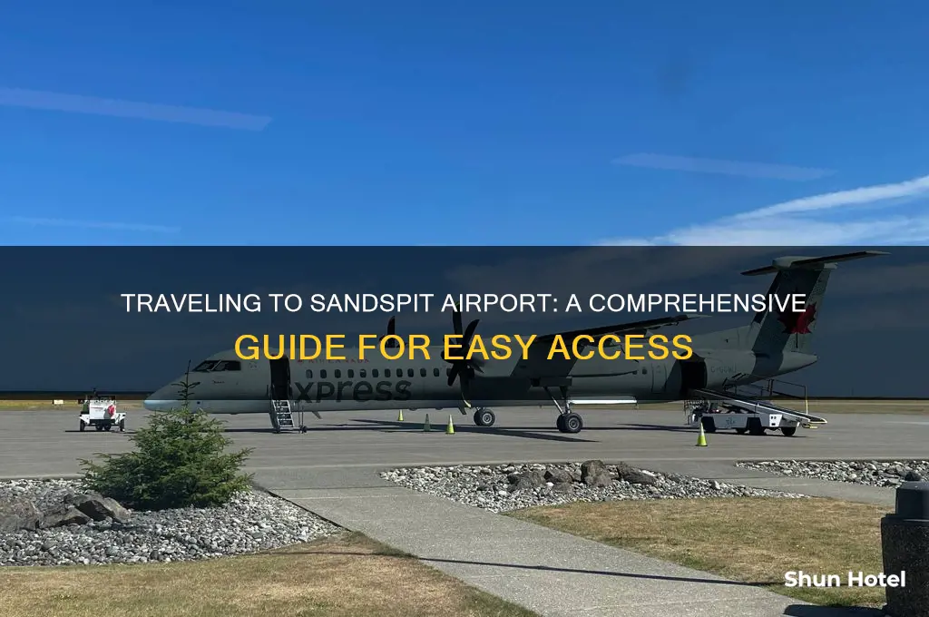 how to get to sandspit airport