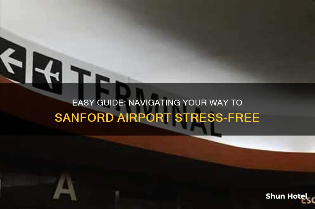 how to get to sanford airport