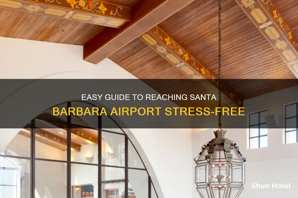 how to get to santa barbara airport