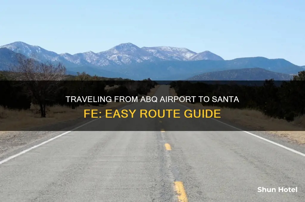 how to get to santa fe from abq airport