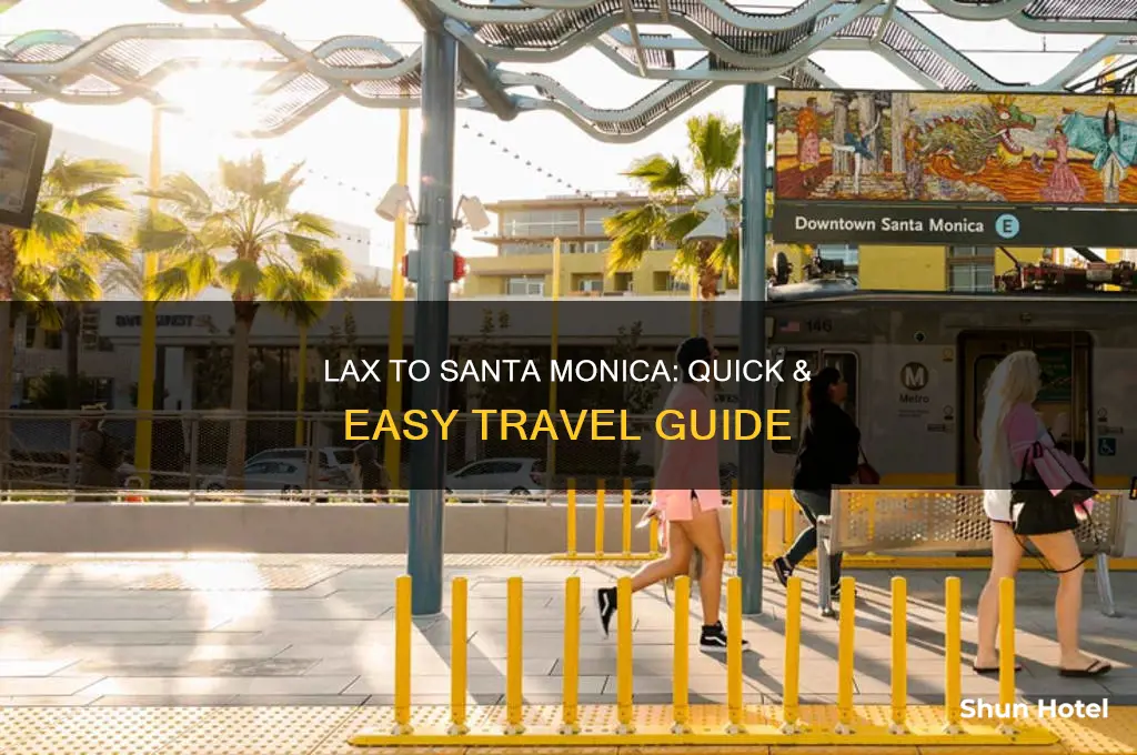 how to get to santa monica from los angeles airport