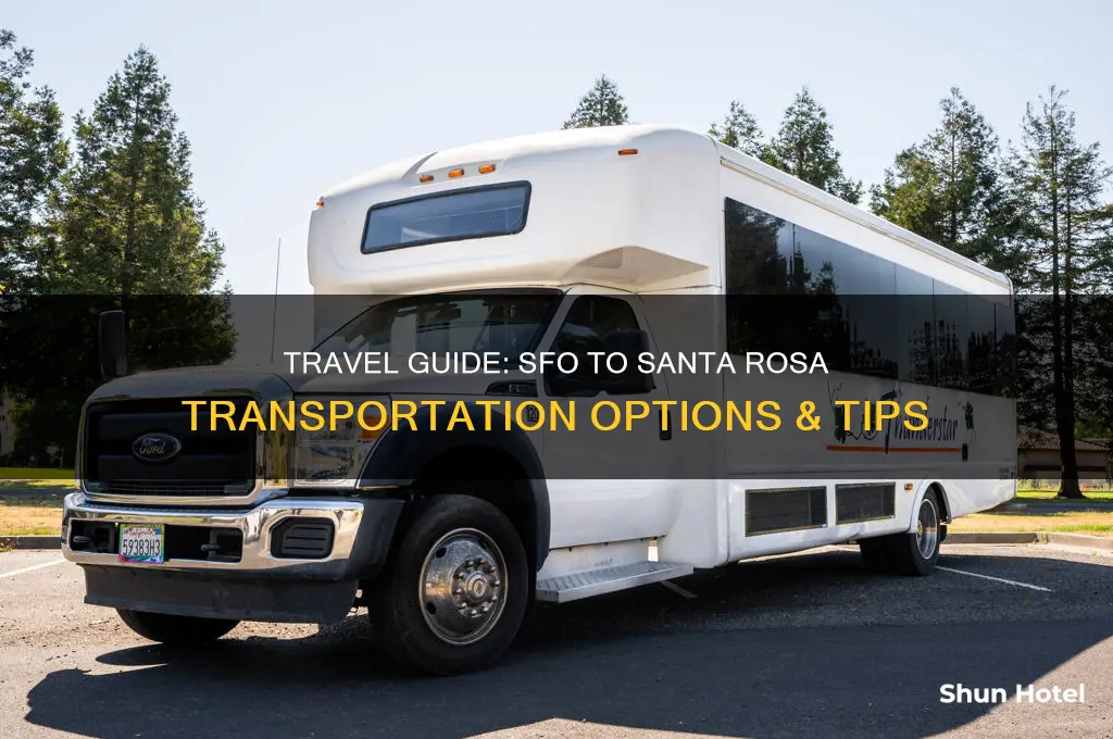 how to get to santa rosa from san francisco airport