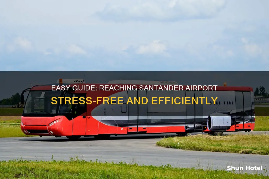 how to get to santander airport