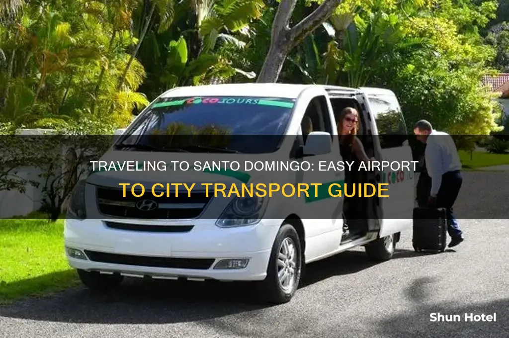 how to get to santo domingo from airport