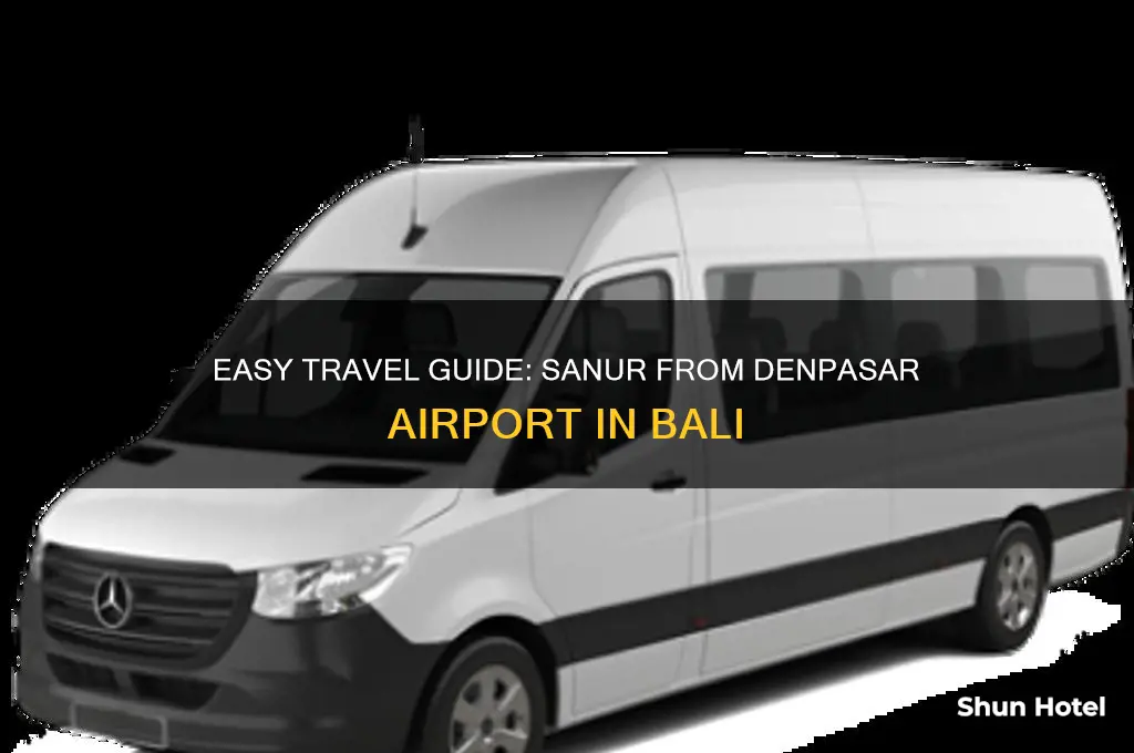 how to get to sanur from denpasar airport