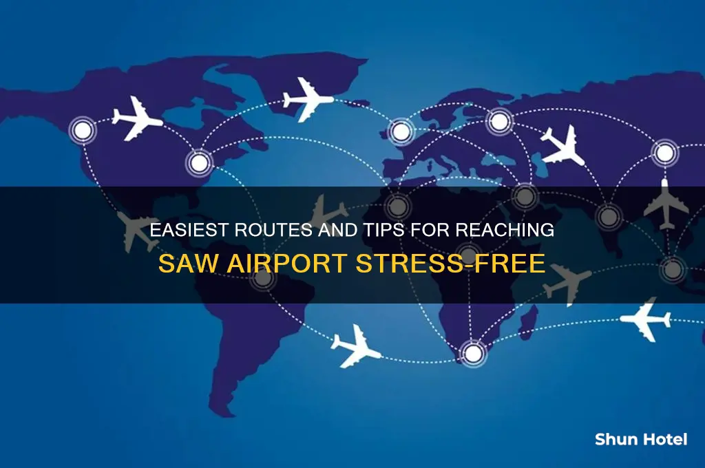 how to get to saw airport
