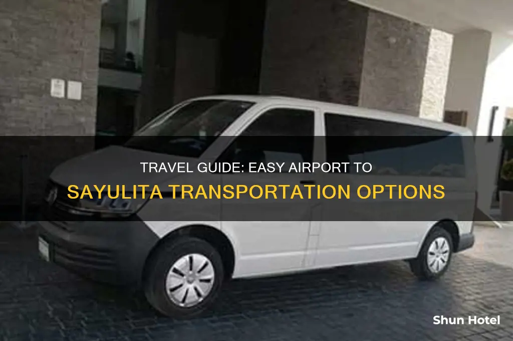 how to get to sayulita from airport