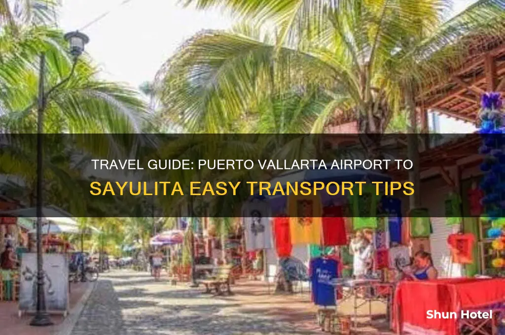how to get to sayulita from puerto vallarta airport