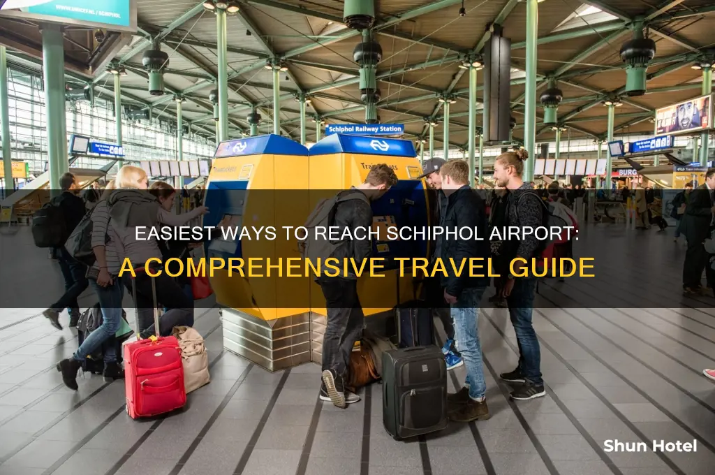 how to get to schiphol airport