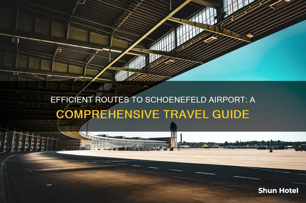 how to get to schoenefeld airport