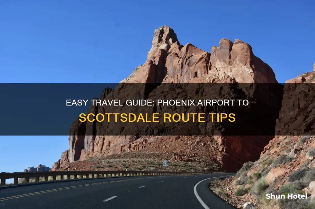 how to get to scottsdale from phoenix airport