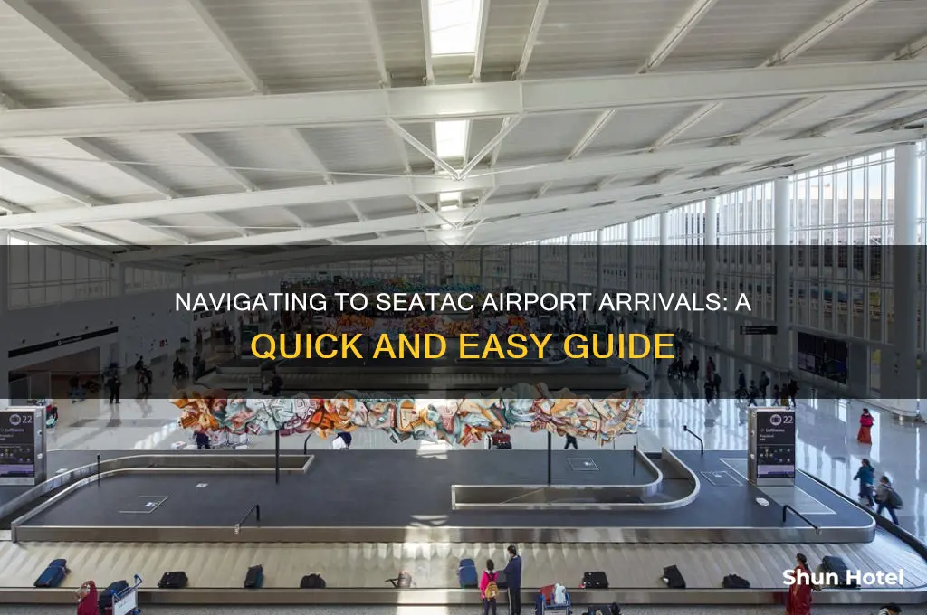 how to get to seatac airport arrivals