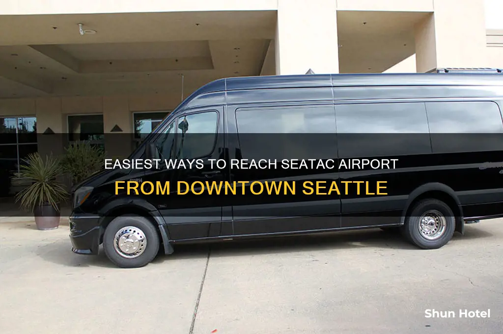 how to get to seatac airport from downtown seattle